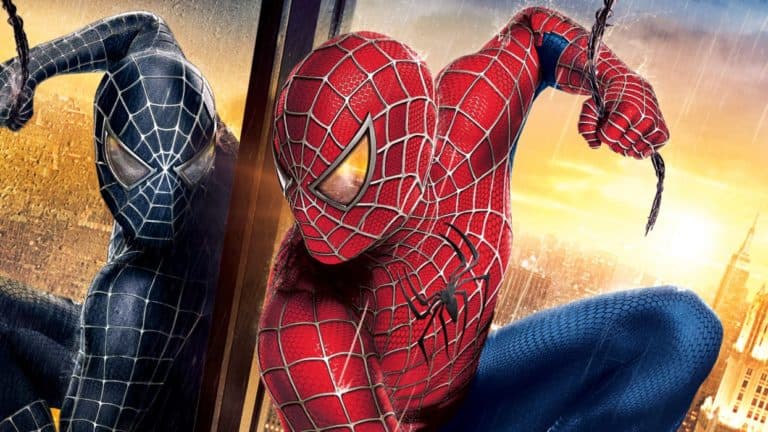 Tobey Maguire as Spider-Man in Spider-Man 3 (directed by Sam Raimi).