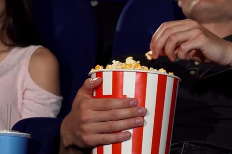 Popcorn at the cinema