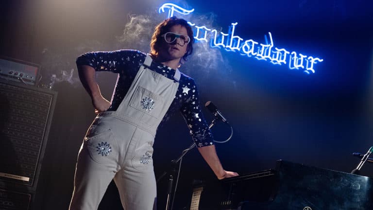 Taron Egerton in Rocketman