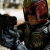 Karl Urban as Dredd