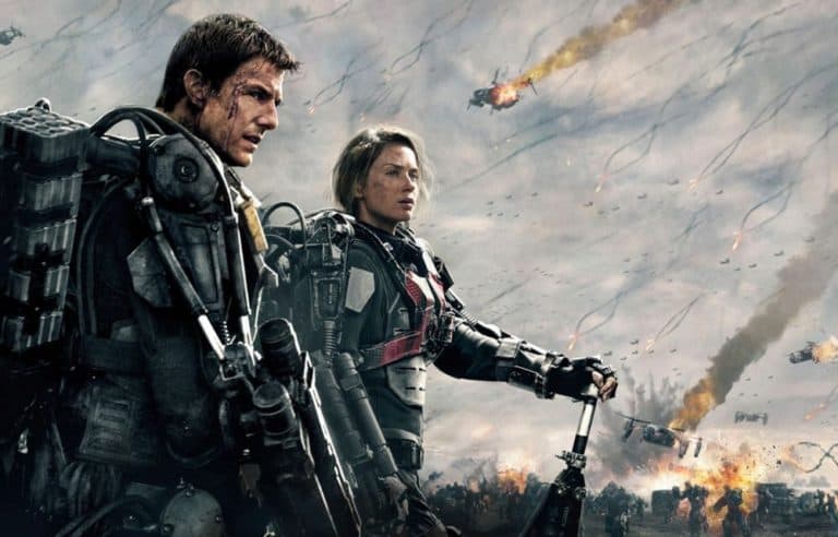 tom cruise and emily blunt in Edge of Tomorrow