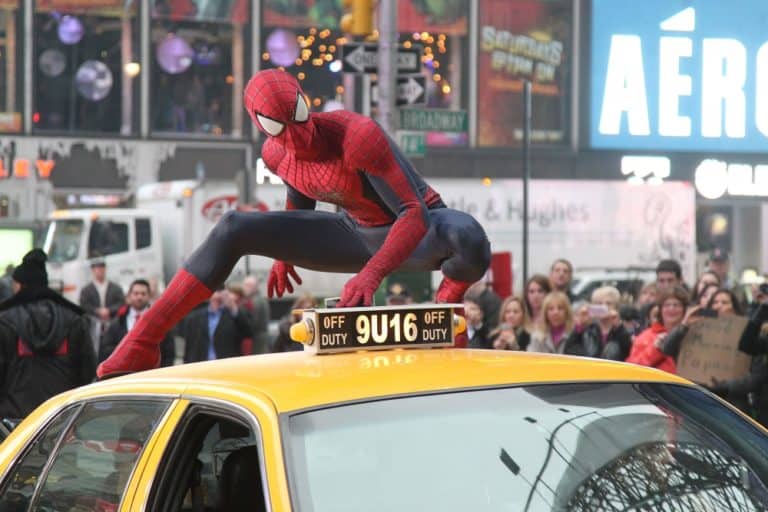 Andrew Garfield in The Amazing Spider-Man 2