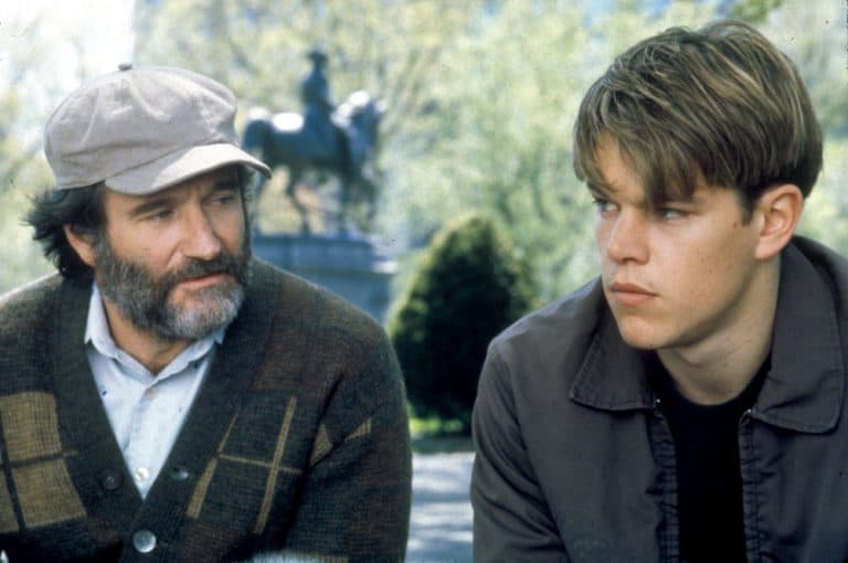Good Will Hunting Robin Williams and Matt Damon