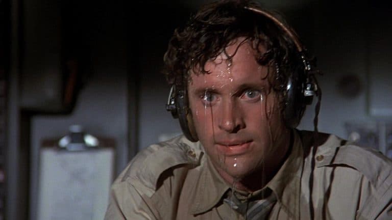 Robert Hays as Ted Striker in Airplane!
