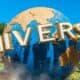 Universal Studios spinning globe