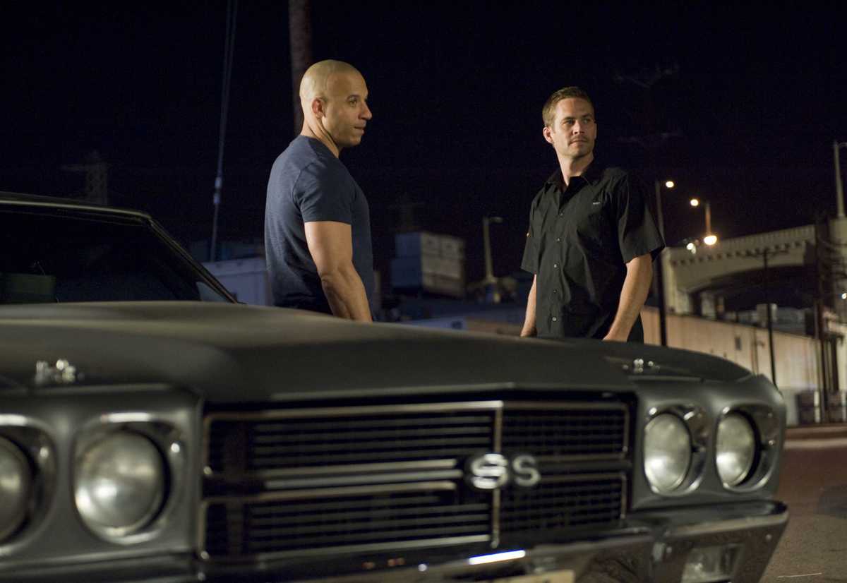 Fast and Furious Vin Diesel and Paul Walker