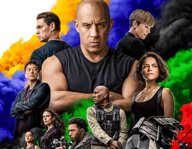 Fast and Furious 9, which doesn't star Jean Claude Van Damme but did have a stunt