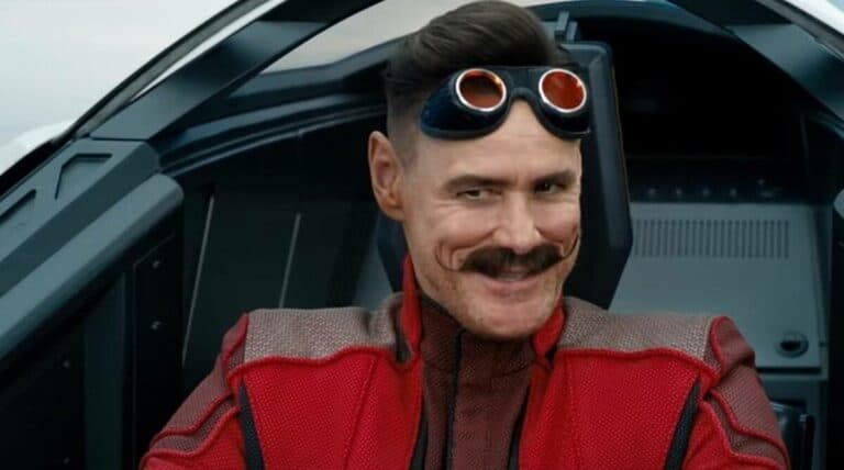 Jim Carrey in Sonic The Hedgehog