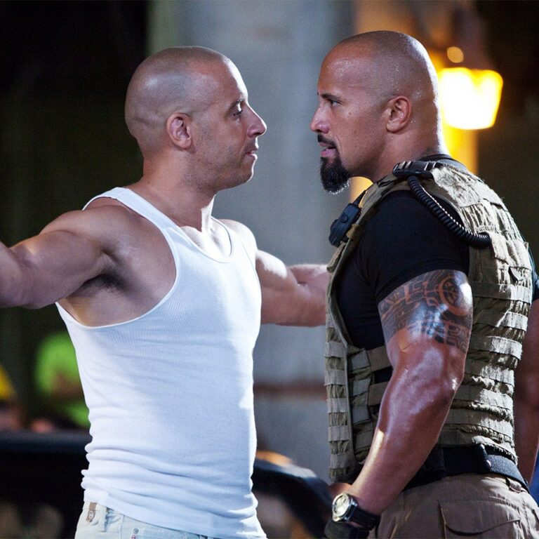 Vin Diesel and Dwayne Johnson
