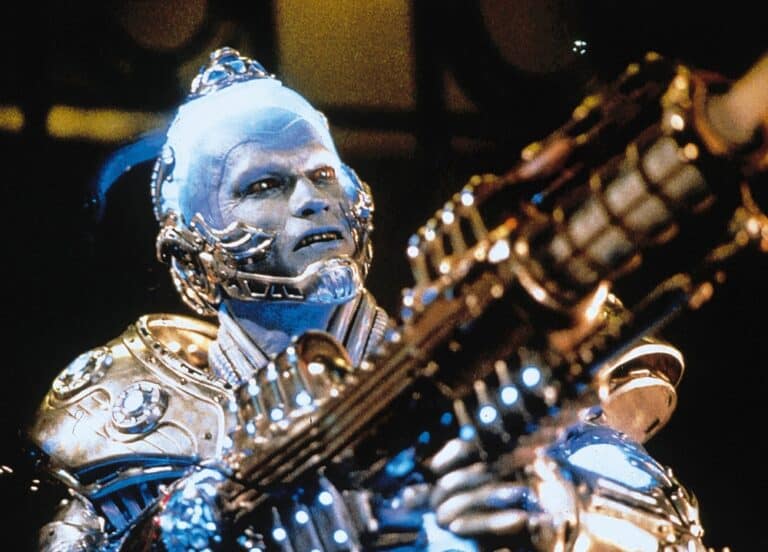 Arnold Schwarzenegger as Mr Freeze in Batman and Robin