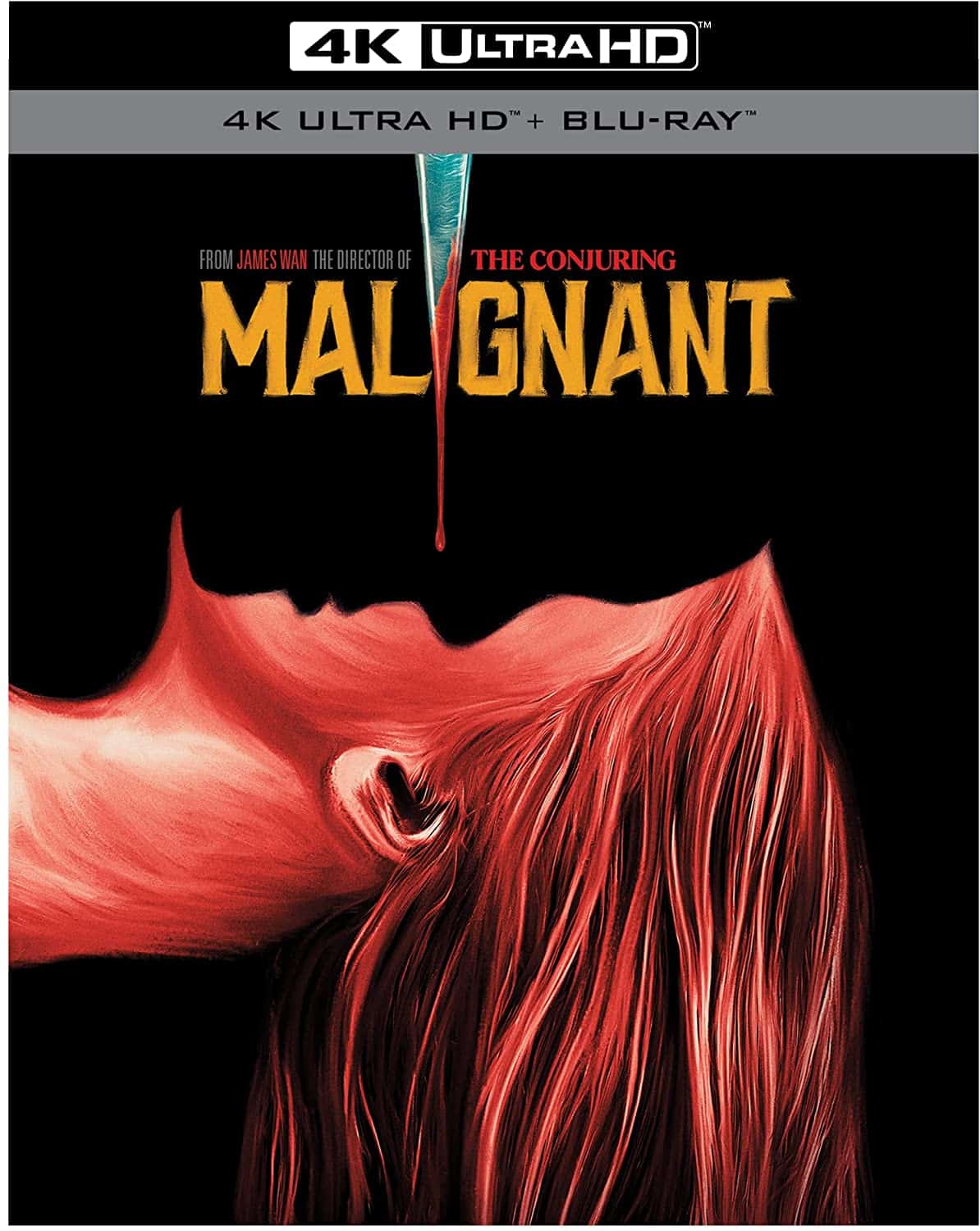 Malignant 4K disc cover