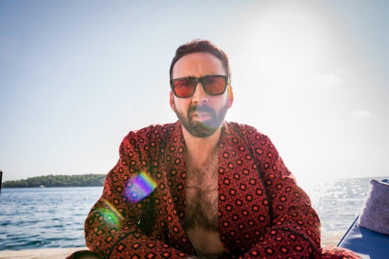 Nicolas Cage as himself in The Unbearable Weight Of Massive Talent