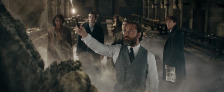 Jude Law as Dumbledore in Fantastic Beasts_ The Secrets Of Dumbledore. The franchise is now parked, its director says.