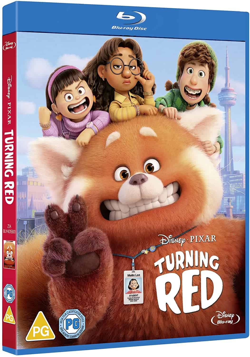 Turning Red Blu-ray