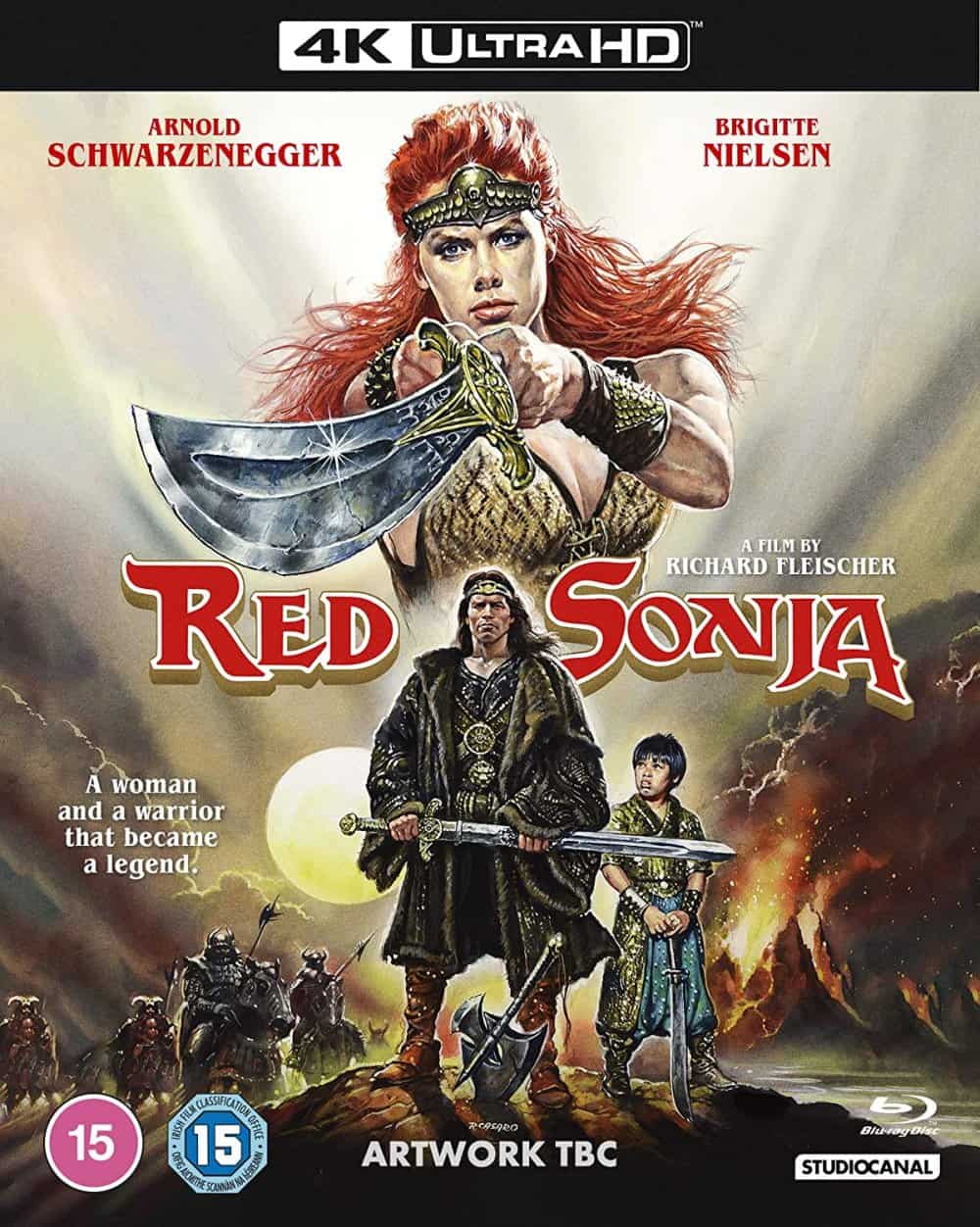 Red Sonja 4K disc