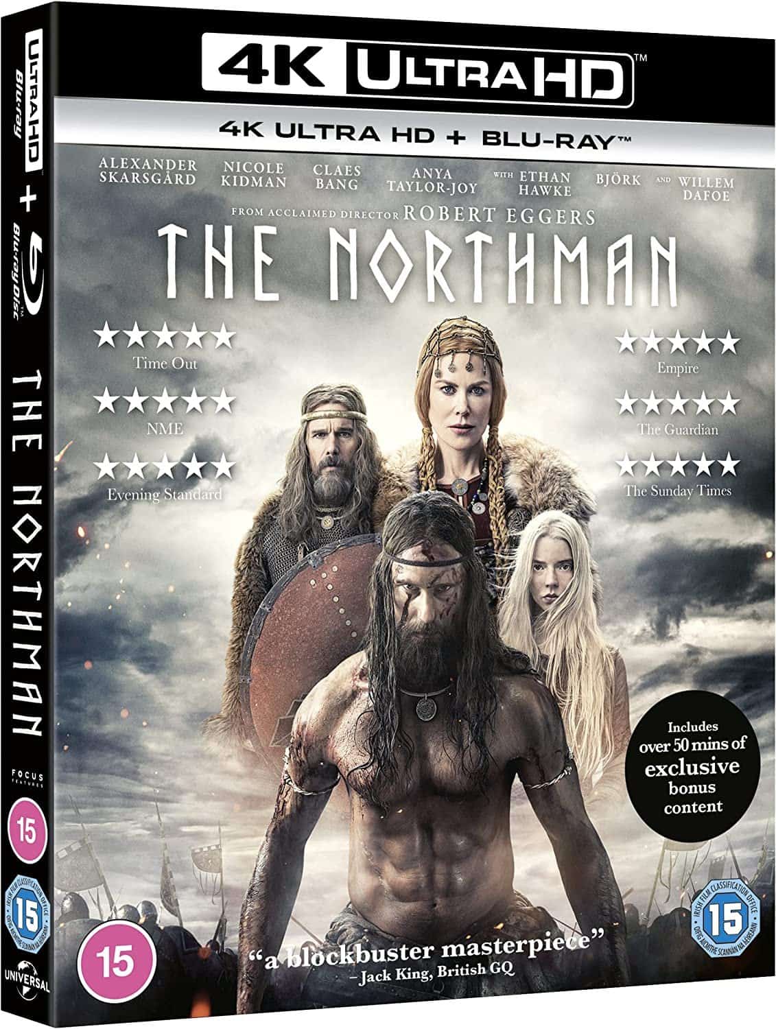 The Northman 4K disc