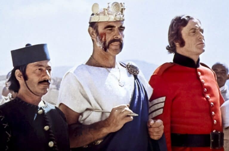 Sean Connery and Michael Caine in The Man Who Would Be King