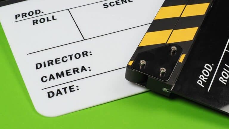 Green Screen Clapperboard
