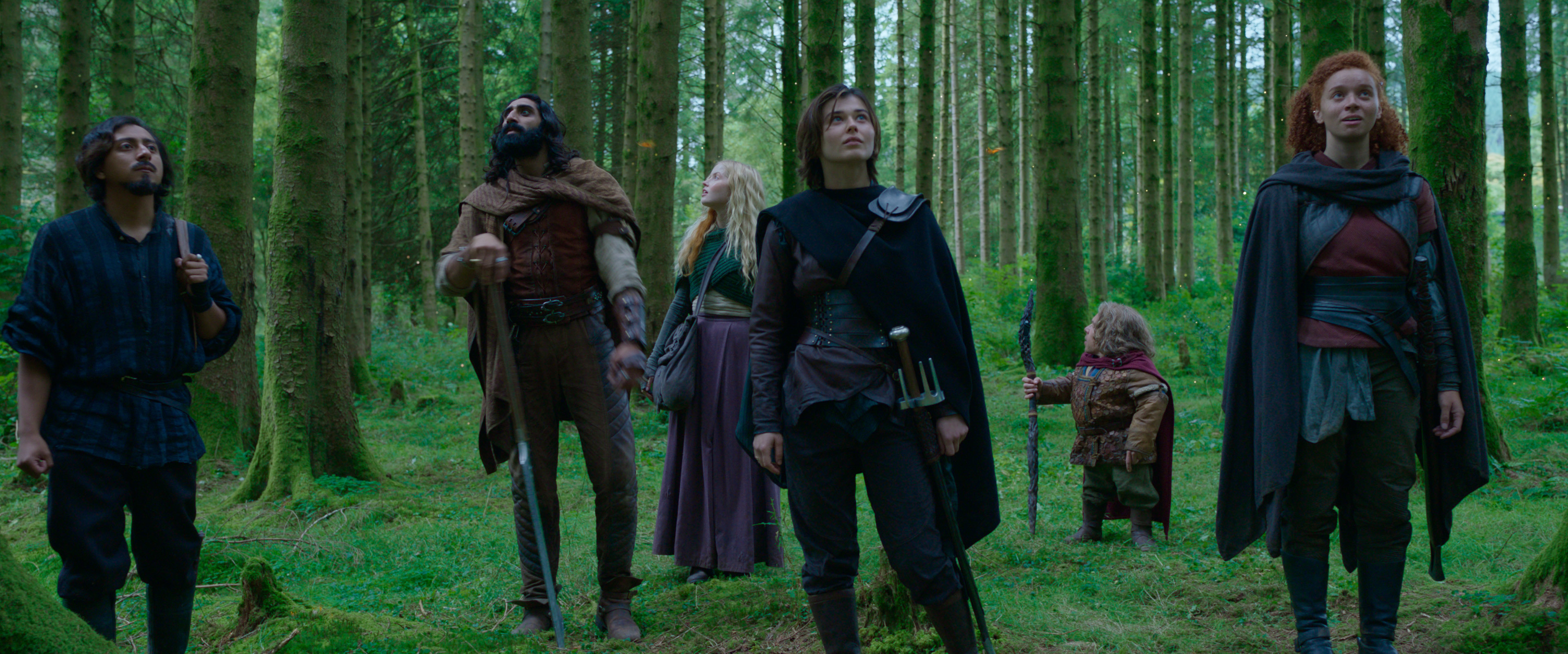 The cast of Willow, a new series streaming on Disney+.