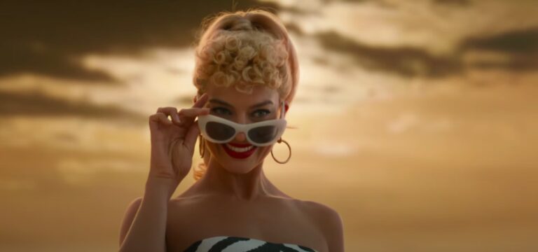 Margot Robbie as Barbie