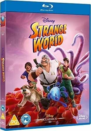 Strange World Blu-ray box