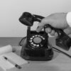 Old telephone
