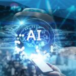 Artifical intelligence concept graphic