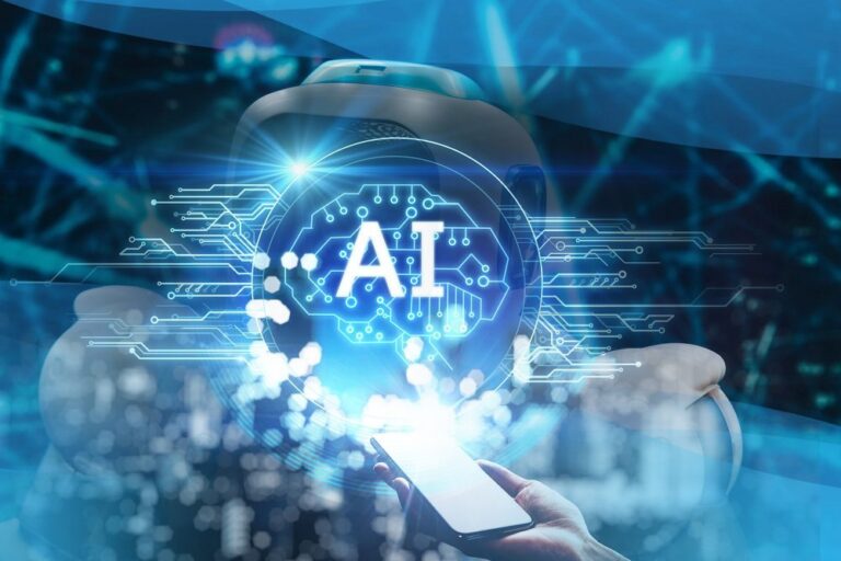 Artifical intelligence concept graphic