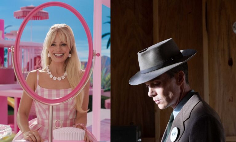 Barbie vs Oppenheimer at the UK box office