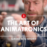 Title card for the Great Big Story episode The Art Of Animatronics.