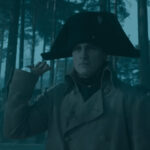 Joaquin Phoenix as Napoleon in Ridley Scott's Napoleon.