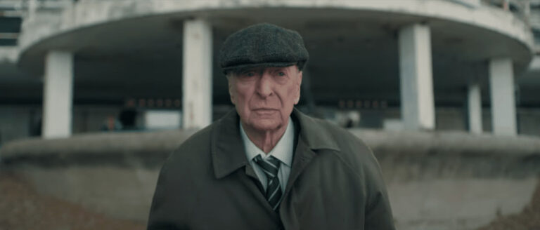 Michael Caine as Bernard Jordan in The Great Escaper.