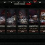 The Diablo IV shop