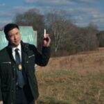 Randall Park as Jimmy Woo in Wandavision,.
