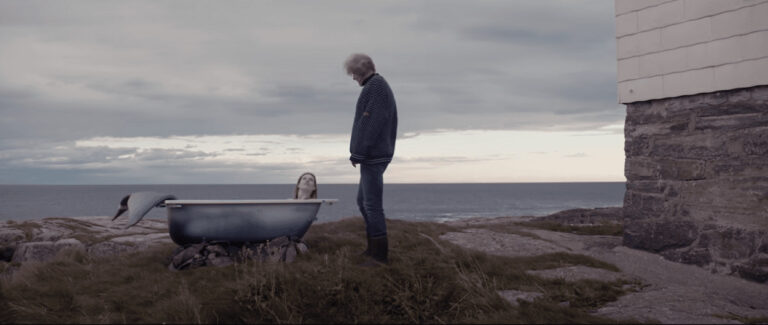 A still from the short film Bathtub By The Sea.