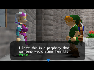 Screenshot of The Legend of Zelda: Ocarina of Time (Nintendo 64, 1998) -  MobyGames