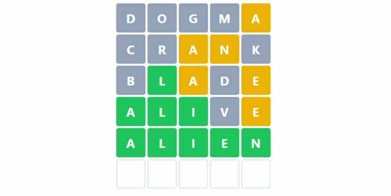 A Wordle quiz