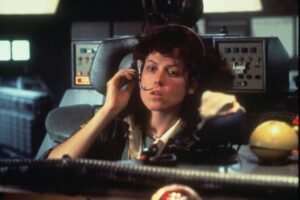 sigourney weaver in alien, one of the best films on disney plus for grown ups