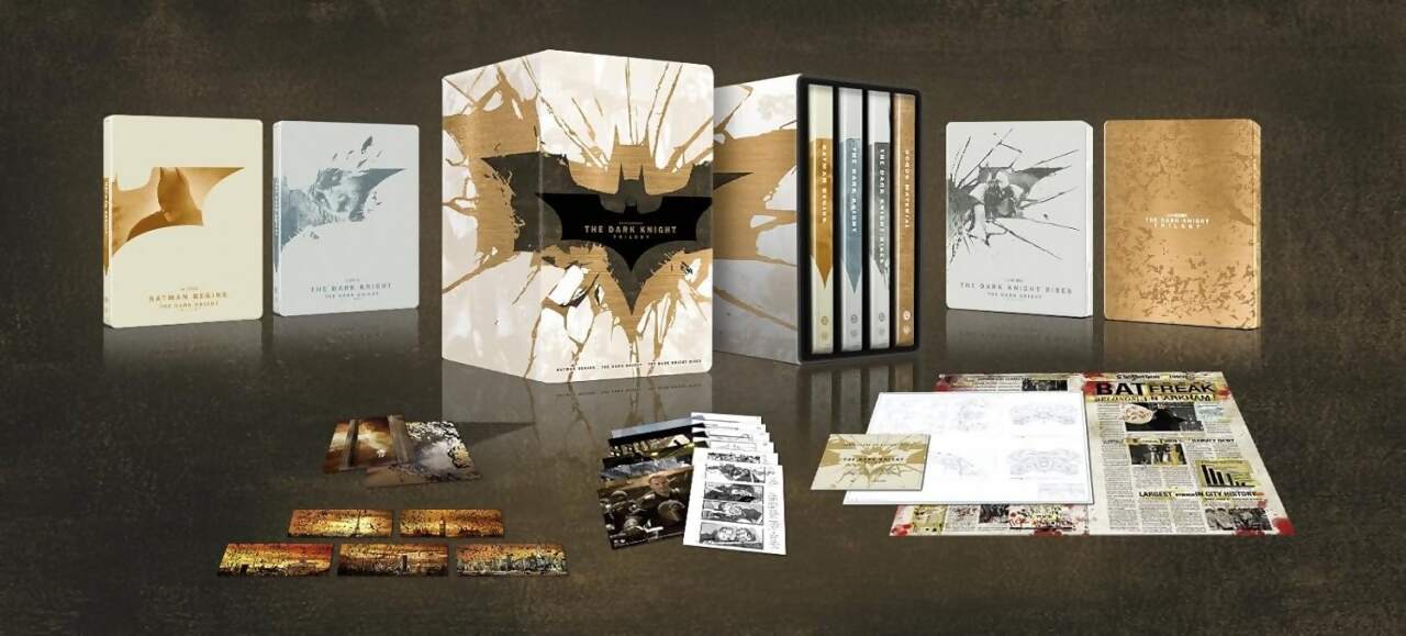 The Dark Knight Trilogy steelbook