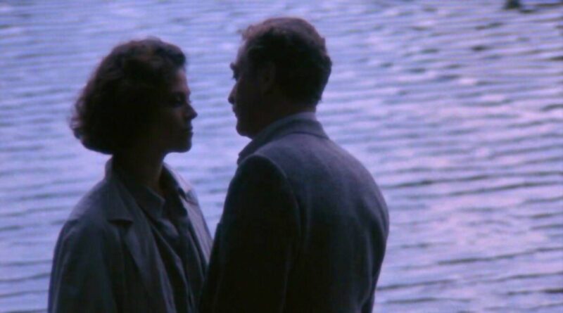 Michael Caine and Sigourney Weaver in Half Moon Street.