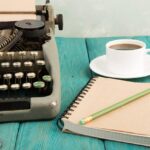 Google article lead of an old typewriter