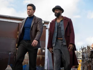 play dirty, starring Mark Wahlberg and LaKeith Stansfield