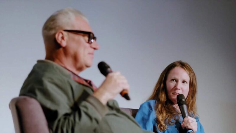 Mark Kermode and Jenny Nelson