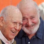 Carl Reiner and Rob Reiner