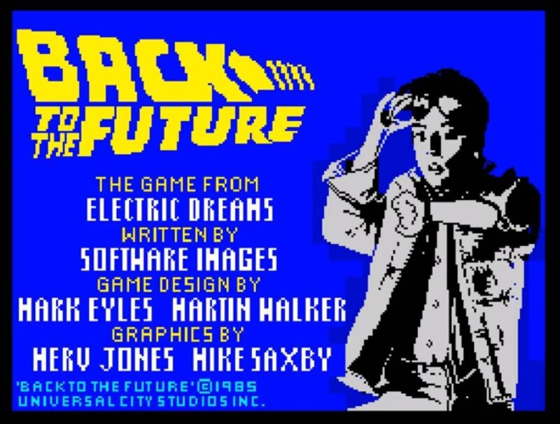 Back To The Future, ZX Spectrum style