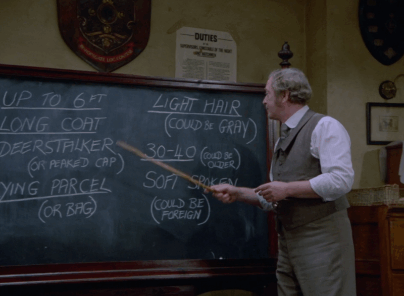 Michael Caine in Jack The Ripper
