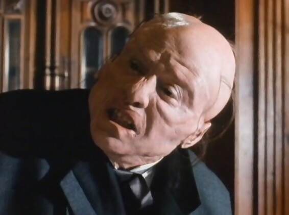 Michael Caine looking a bit odd