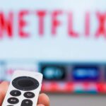 Netflix on a TV screen