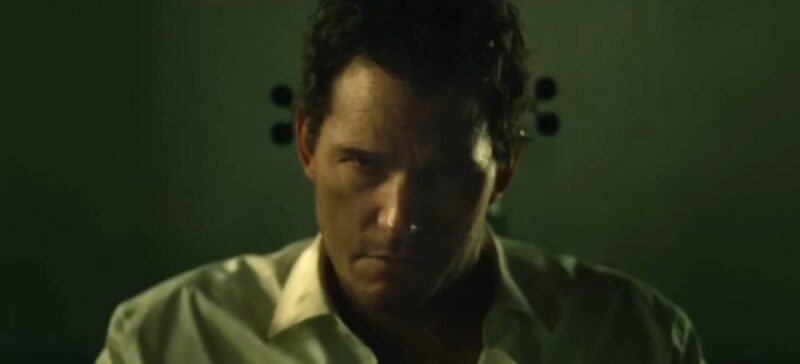 Chris Pratt, modelling facial expression #2 in Mercy. 