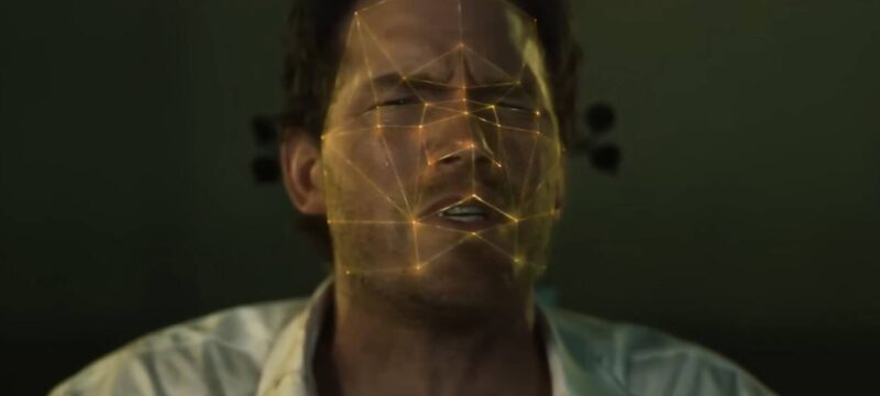 Chris Pratt, modelling facial expression #4 in Mercy. 